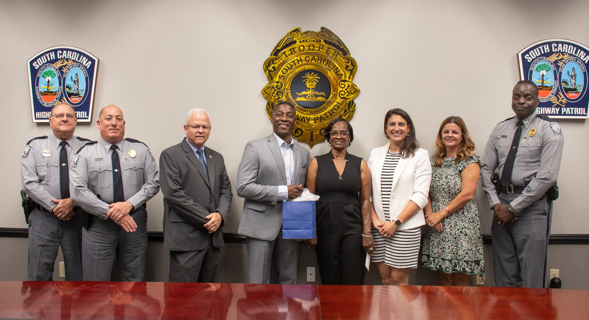 Serve & Connect presents L/Cpl. Frazier with donation to support his recovery